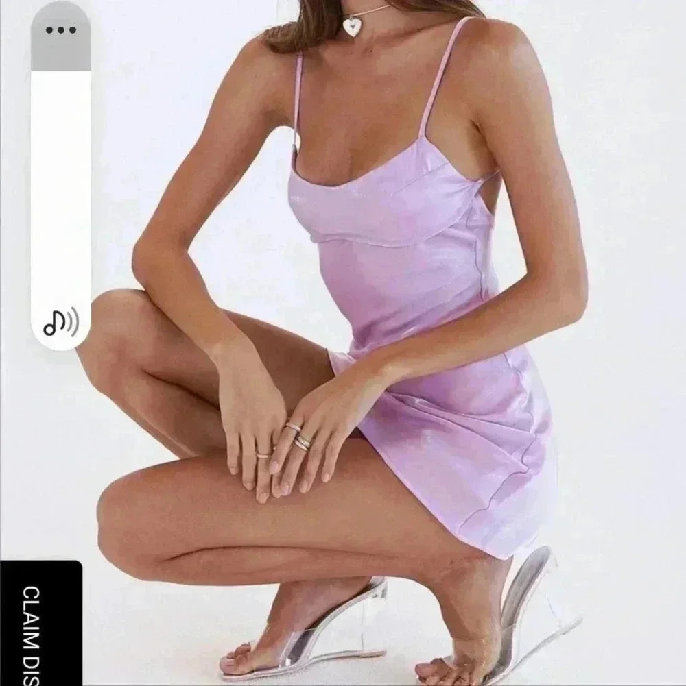 PP violeta mini purple dress